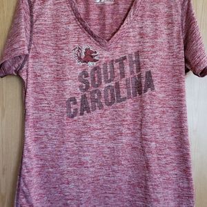 Ladies XL Gamecocks v neck